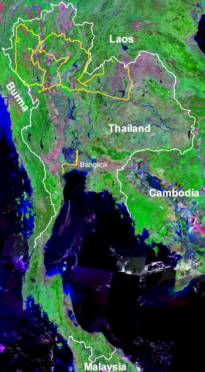 Thailand GPS Maps 2004-2005